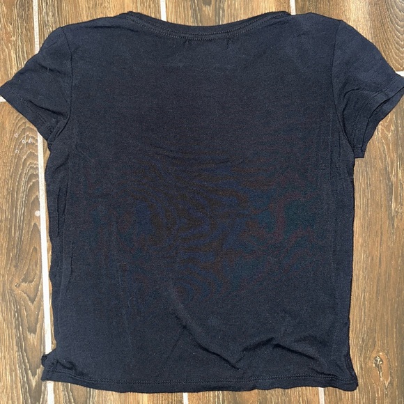 American Eagle Good Vibes Only Crop Top - Picture 7 of 7